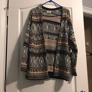 Patterned Cardigan